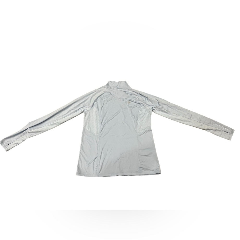 Ariat TEK Women's Light Blue Long Sleeve TurtleNeck T-Shirt Size XL